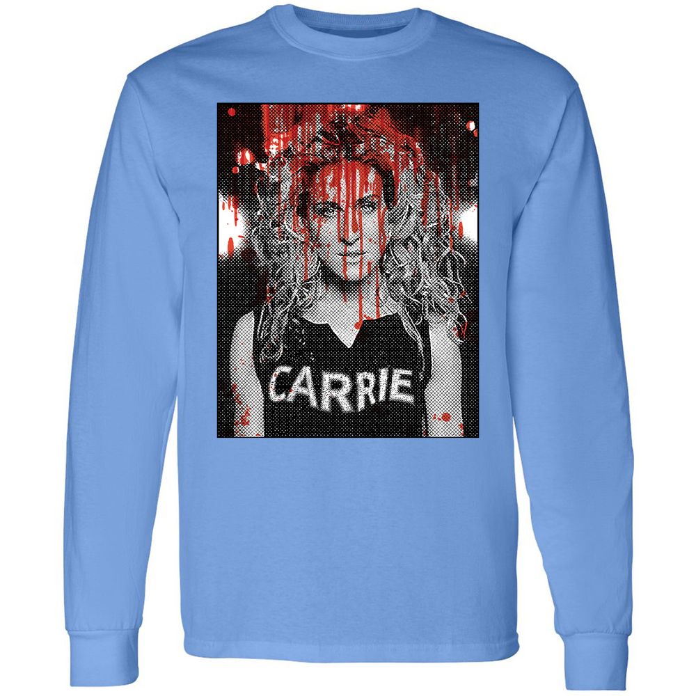 Long Sleeve T-Shirt - U86CZTAU - Carolina Blue - 2