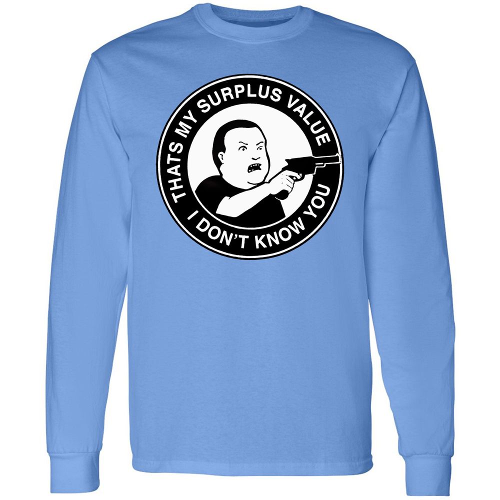 Long Sleeve T-Shirt - WFS5AY18 - Carolina Blue - 2