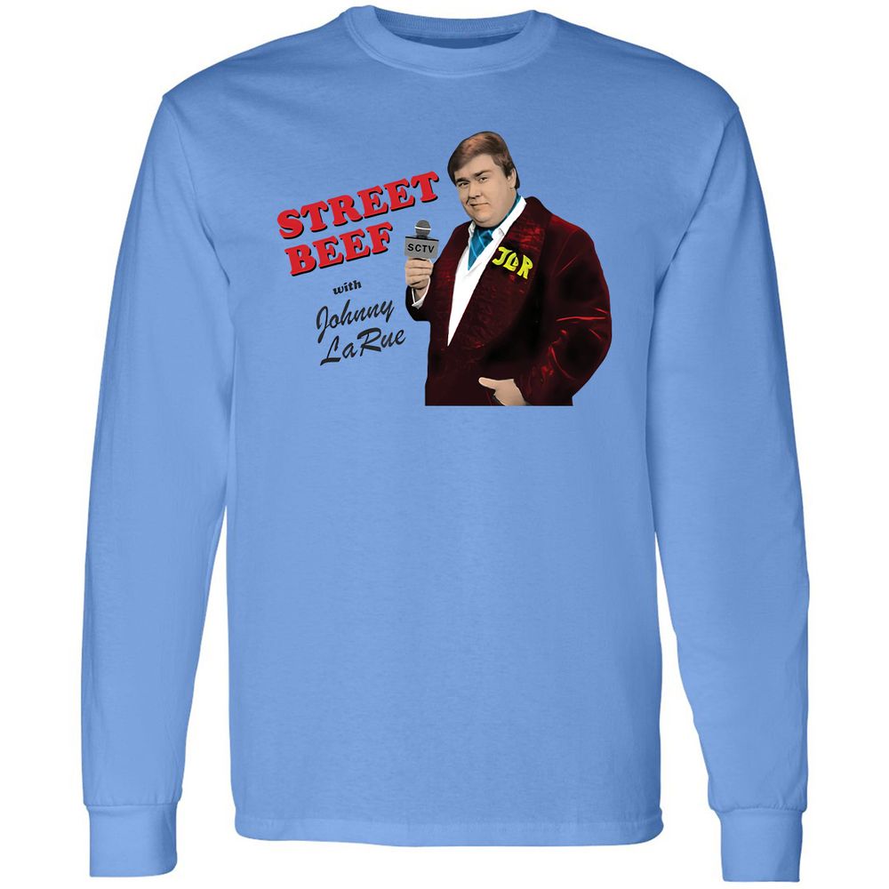 Long Sleeve T-Shirt - QGXH3TL7 - Carolina Blue - 2