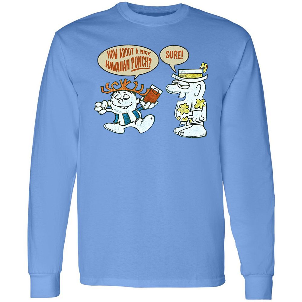 Long Sleeve T-Shirt - 1VK5DK9Y - Carolina Blue - 2