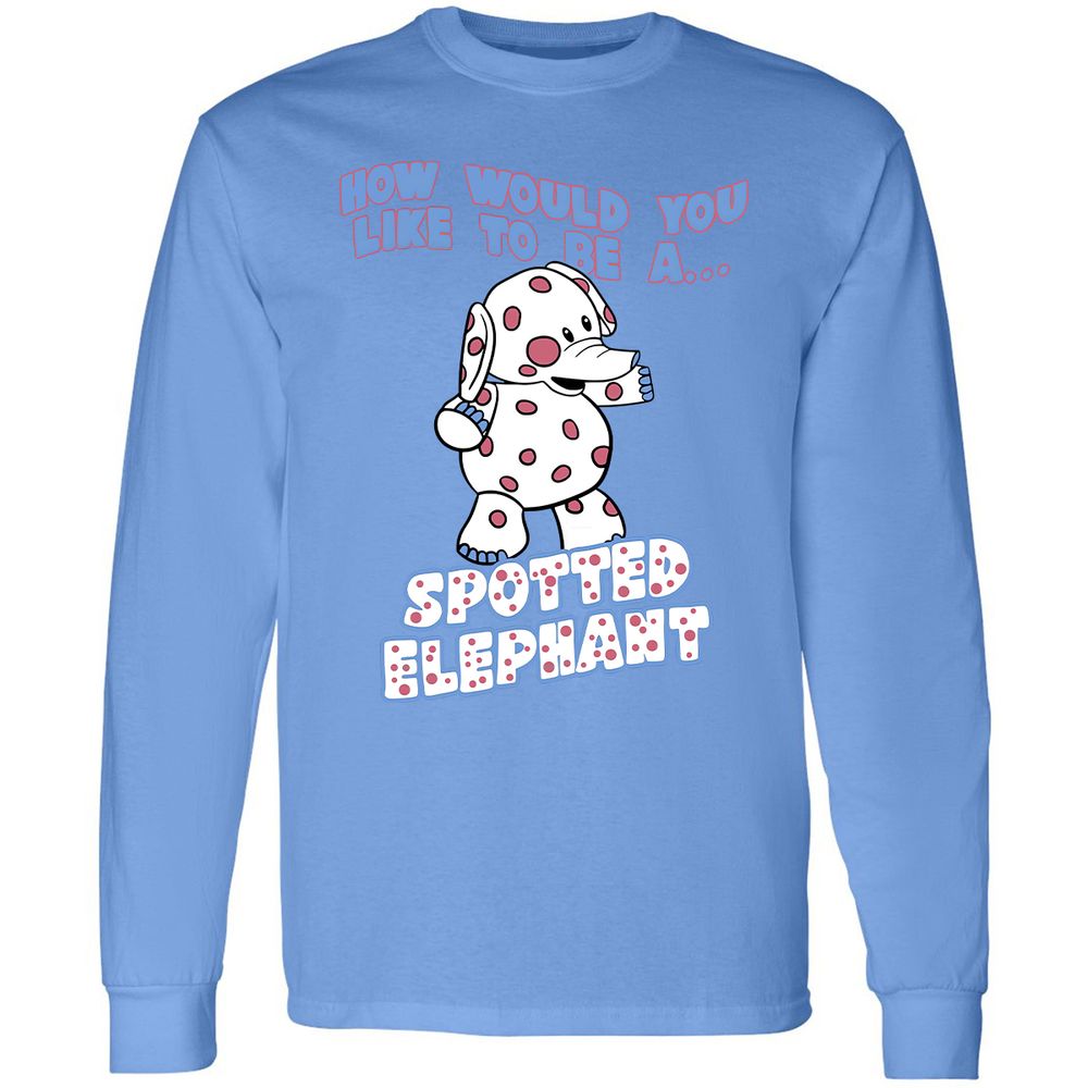 Spotted Elephant - Carolina Blue - 2