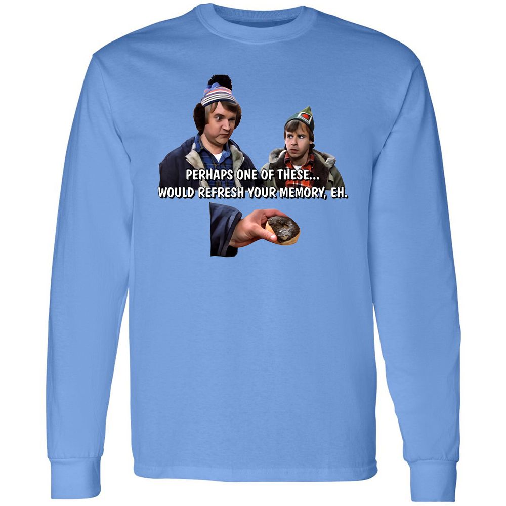 Long Sleeve T-Shirt - AZPXZAGQ - Carolina Blue - 2