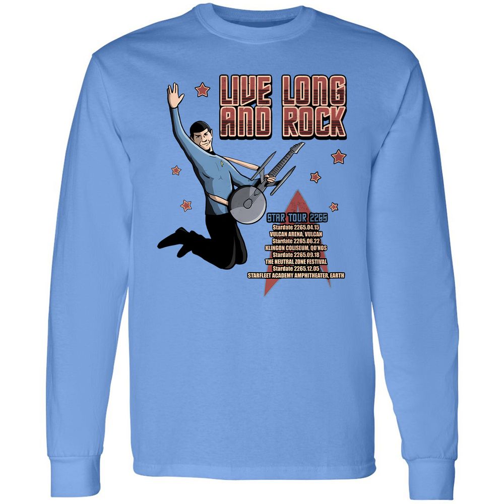 Long Sleeve T-Shirt - FLGH4G91 - Carolina Blue - 2