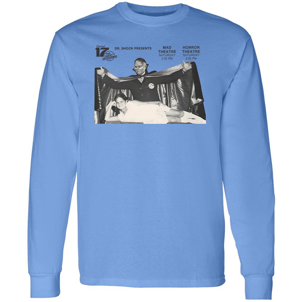 Long Sleeve T-Shirt - 5RAYFNUD - Carolina Blue - 2
