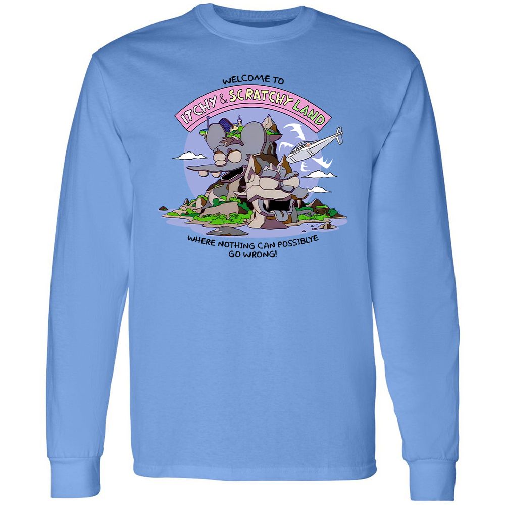 Long Sleeve T-Shirt - 8DS25QPC - Carolina Blue - 2