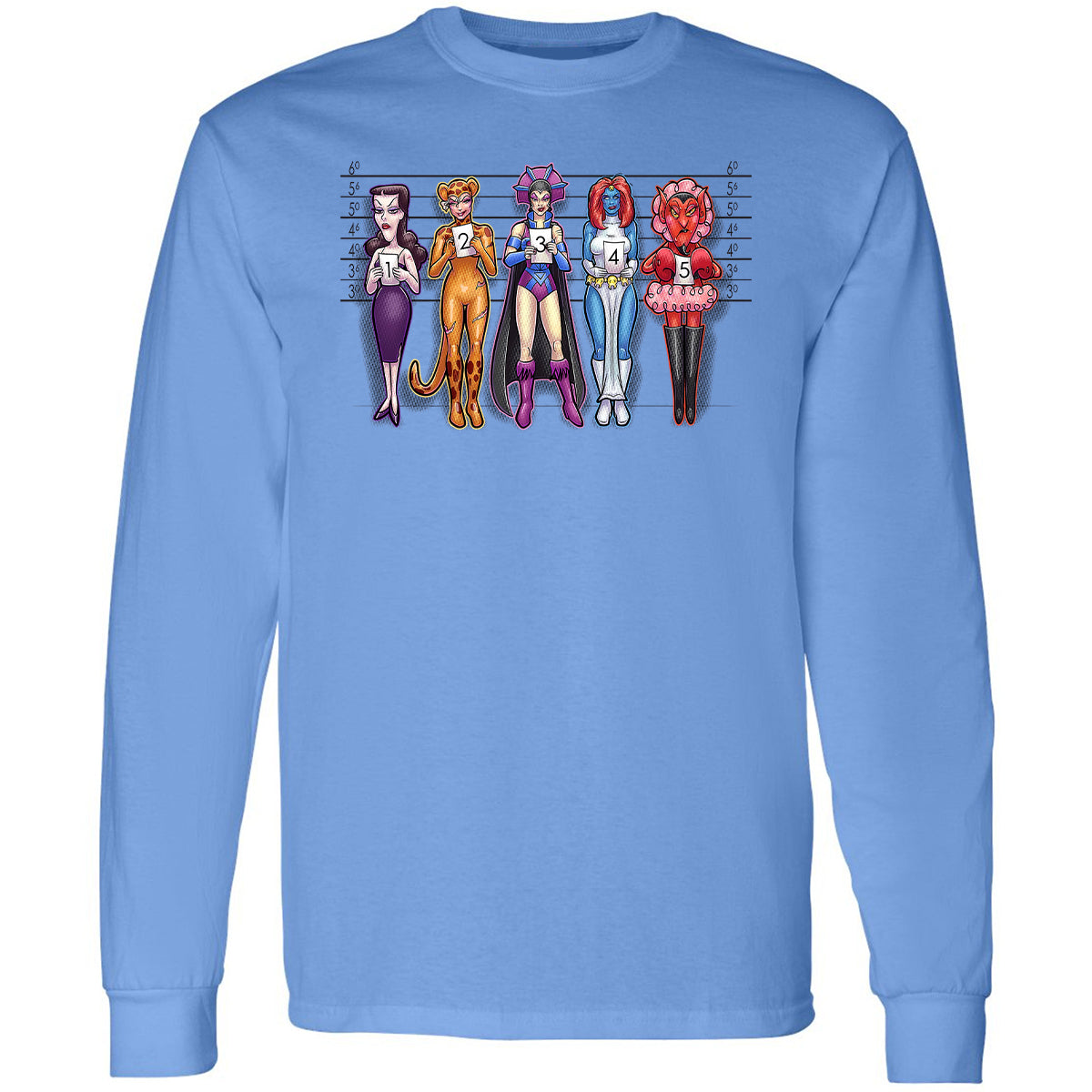 Long Sleeve T-Shirt - 59PL27PZ - Carolina Blue - 2