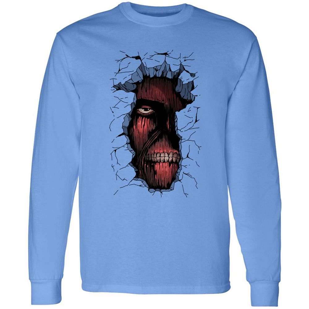 Long Sleeve T-Shirt - 629PBVG1 - Carolina Blue - 2
