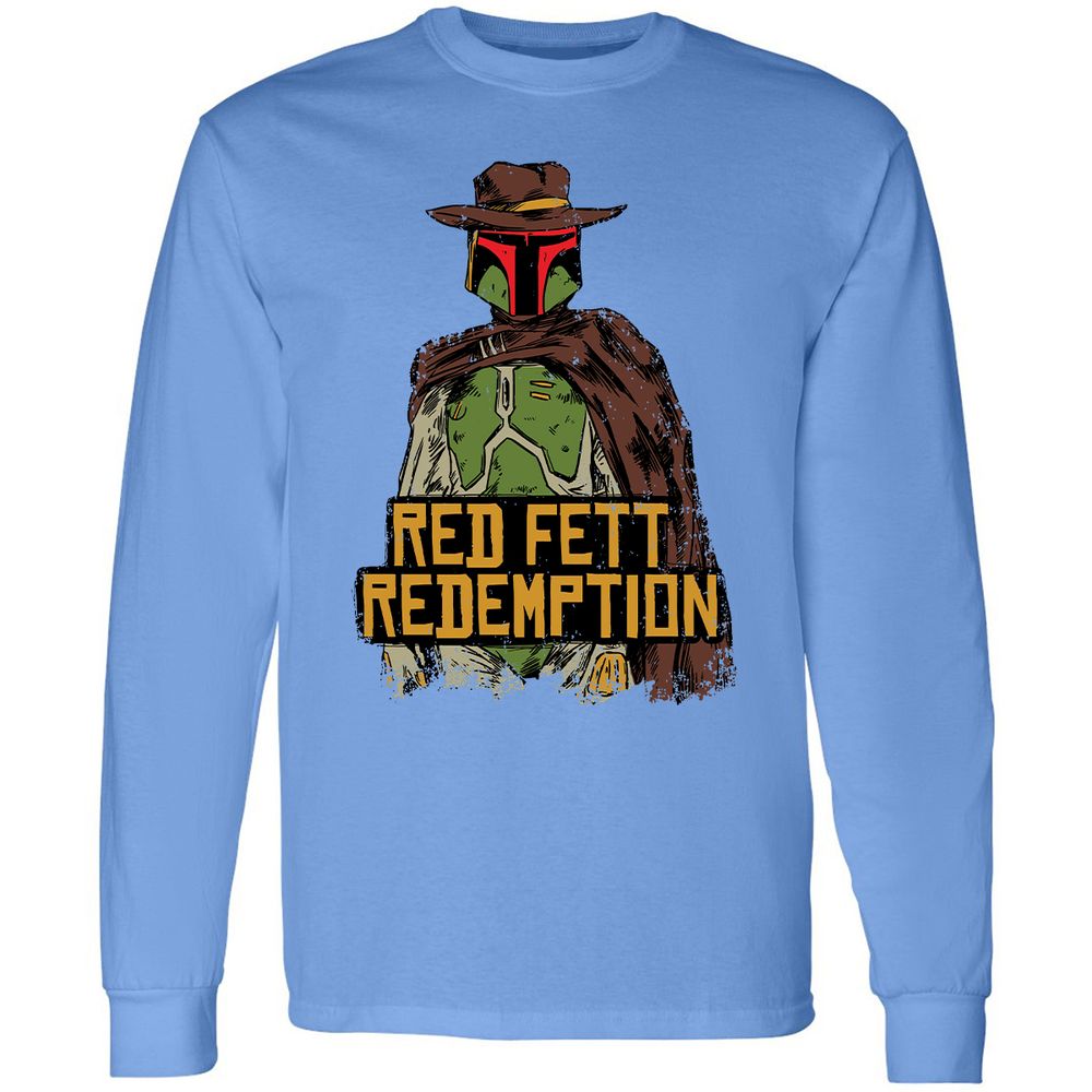 Long Sleeve T-Shirt - J48JFL7P - Carolina Blue - 2