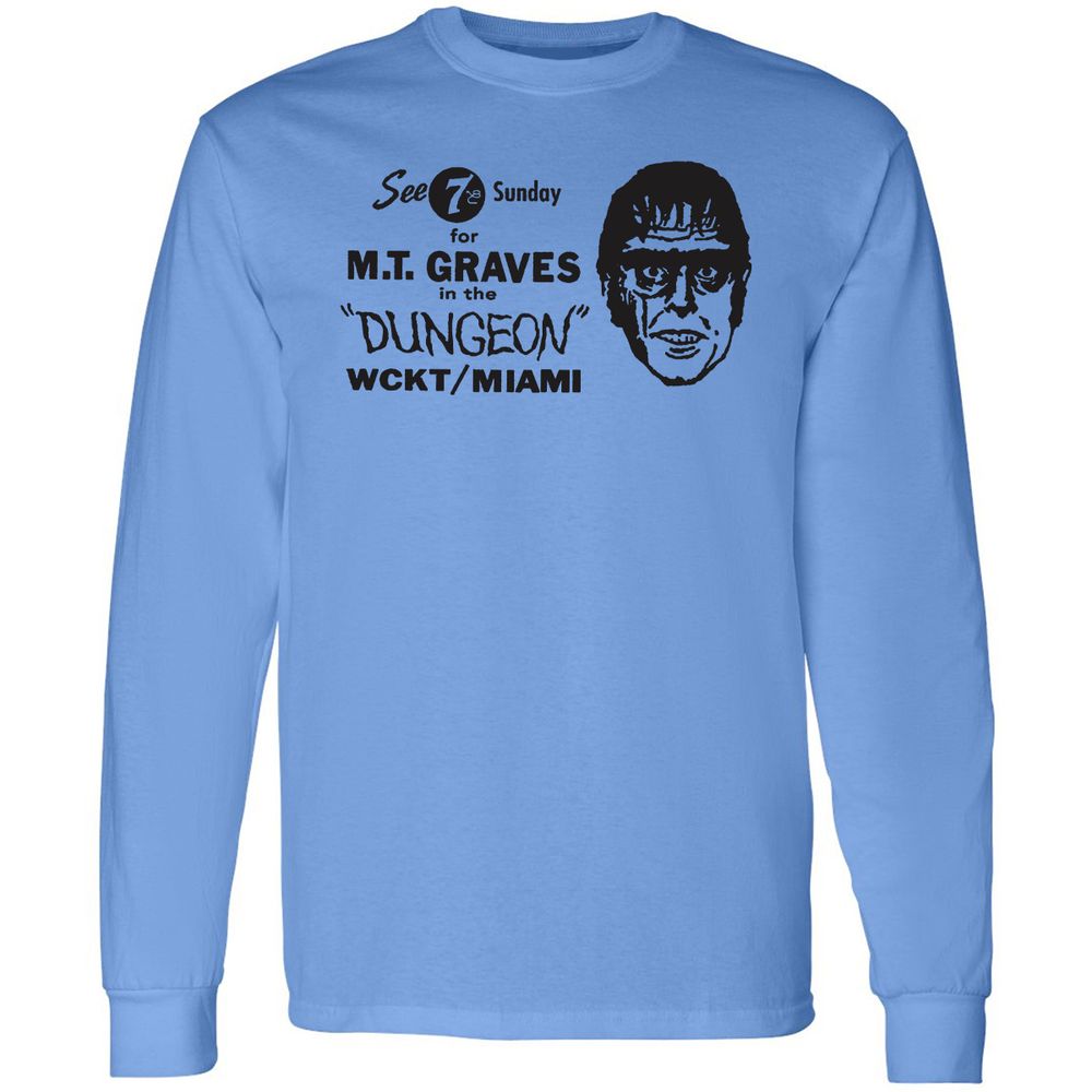 Long Sleeve T-Shirt - SSYYDM65 - Carolina Blue - 2