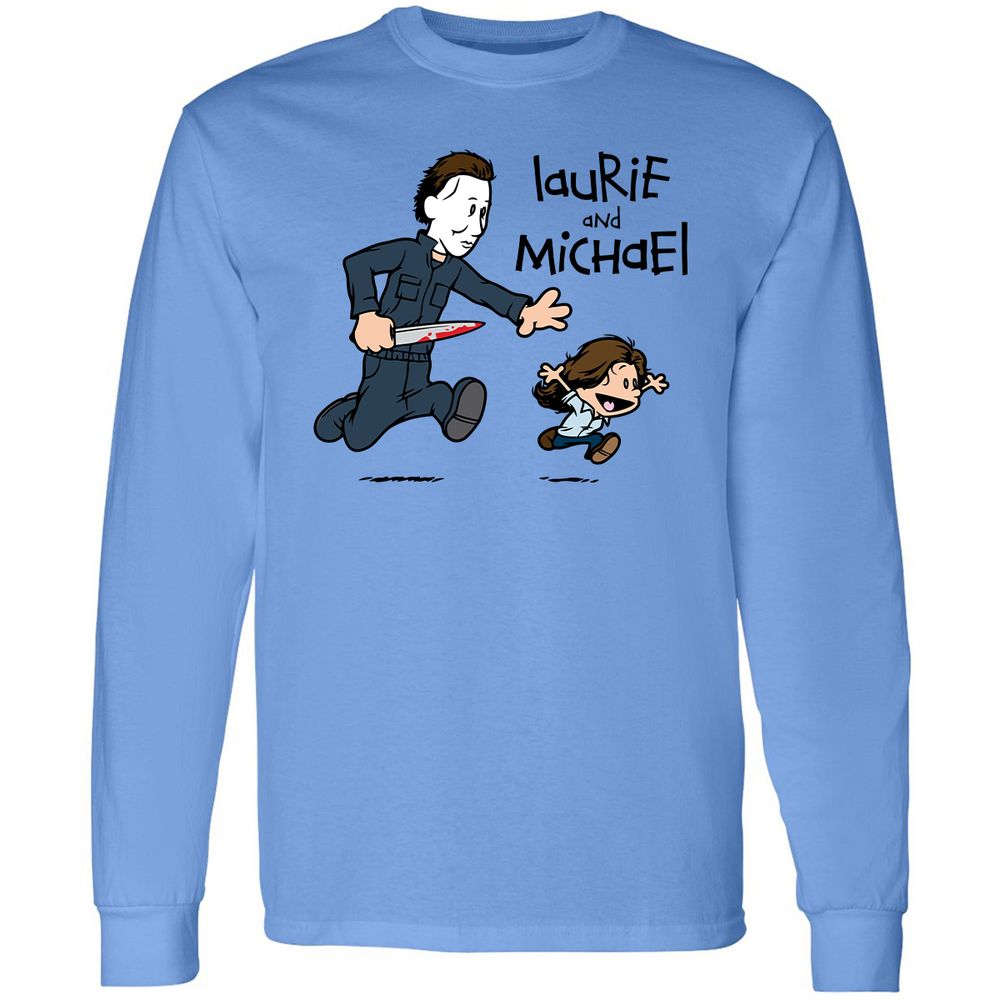 Long Sleeve T-Shirt - 3X5L3NVG - Carolina Blue - 2