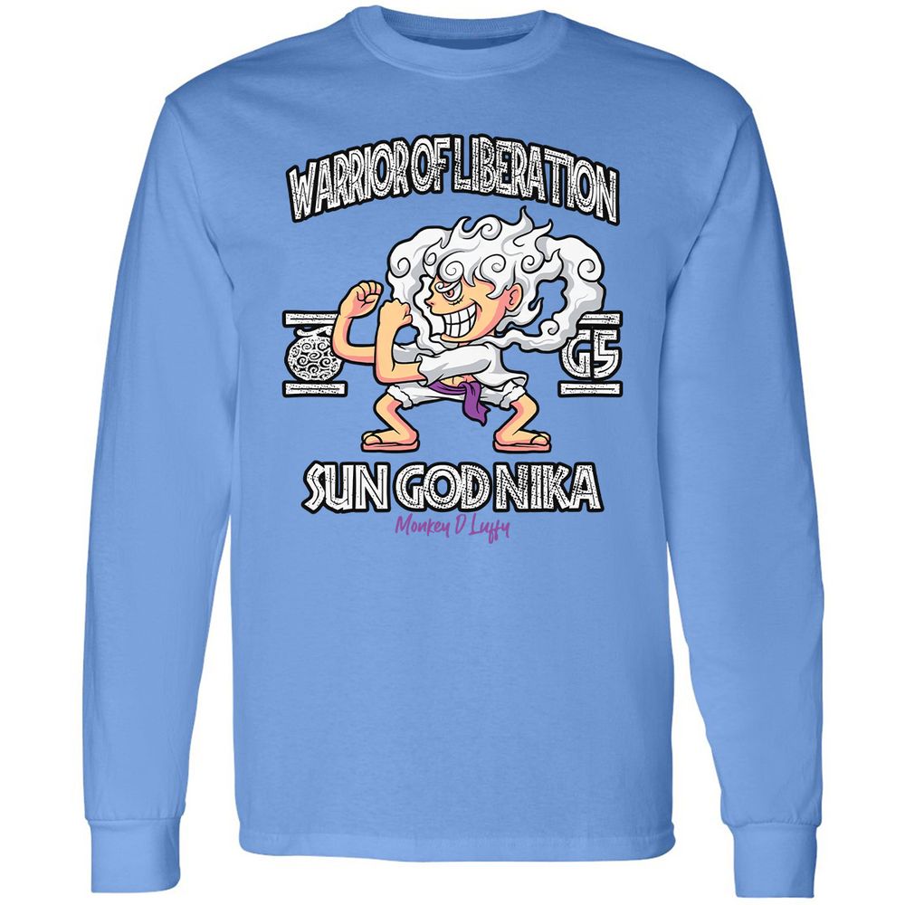 Long Sleeve T-Shirt - LJCB5WK6 - Carolina Blue - 2