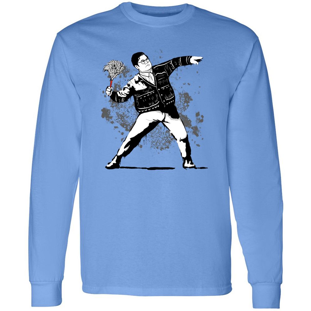Long Sleeve T-Shirt - 7RWSM3B7 - Carolina Blue - 2