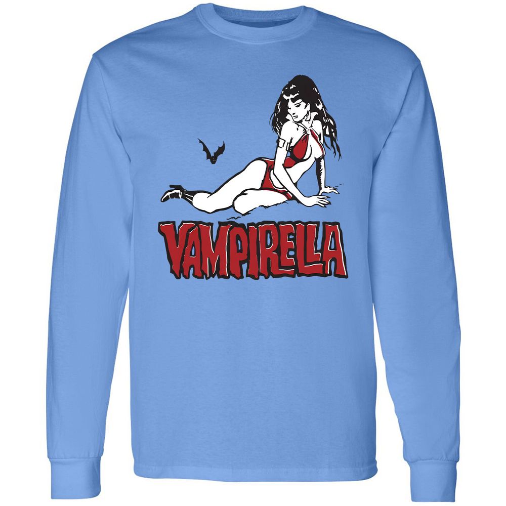 Long Sleeve T-Shirt - Q3WY31CW - Carolina Blue - 2