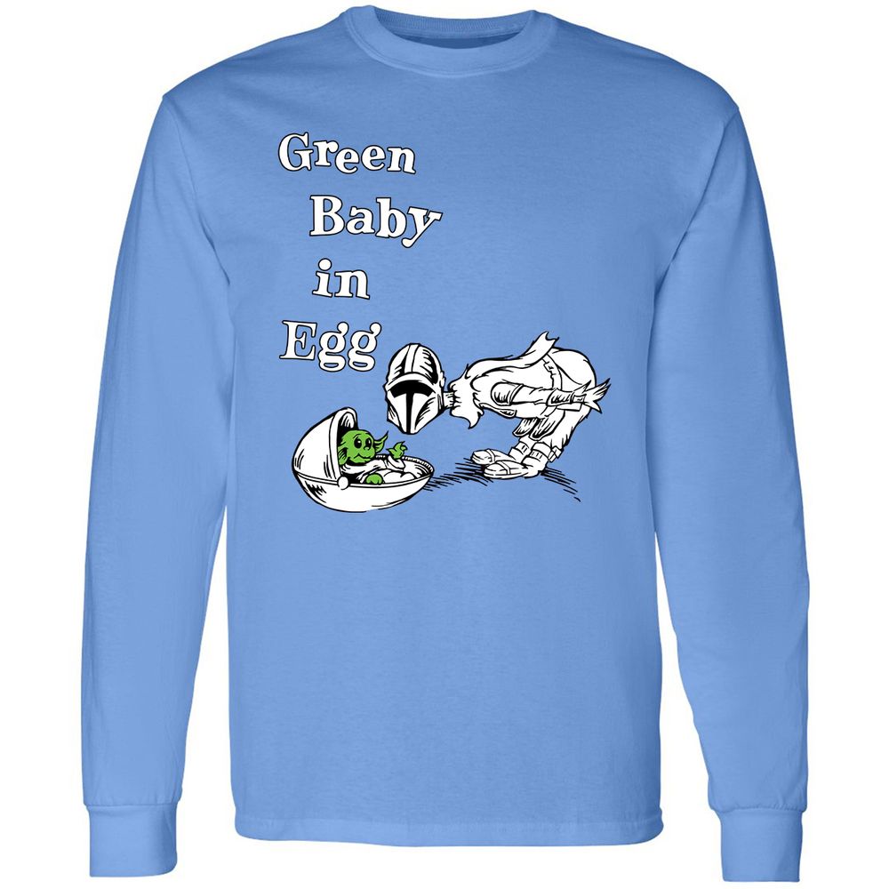 Long Sleeve T-Shirt - 51535A4G - Carolina Blue - 2