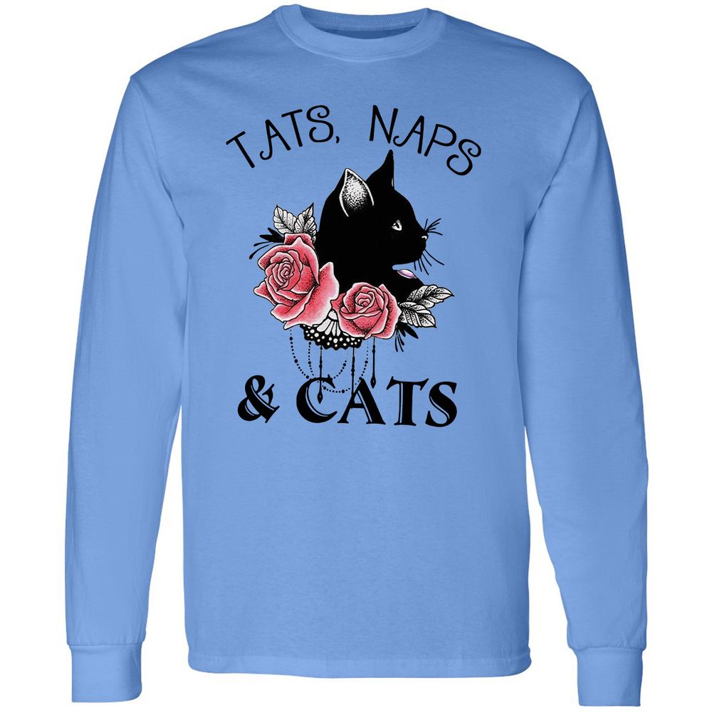 Long Sleeve T-Shirt - RG7L1MEH - Carolina Blue - 2