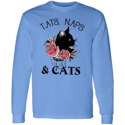 Long Sleeve T-Shirt - RG7L1MEH - Carolina Blue - 2