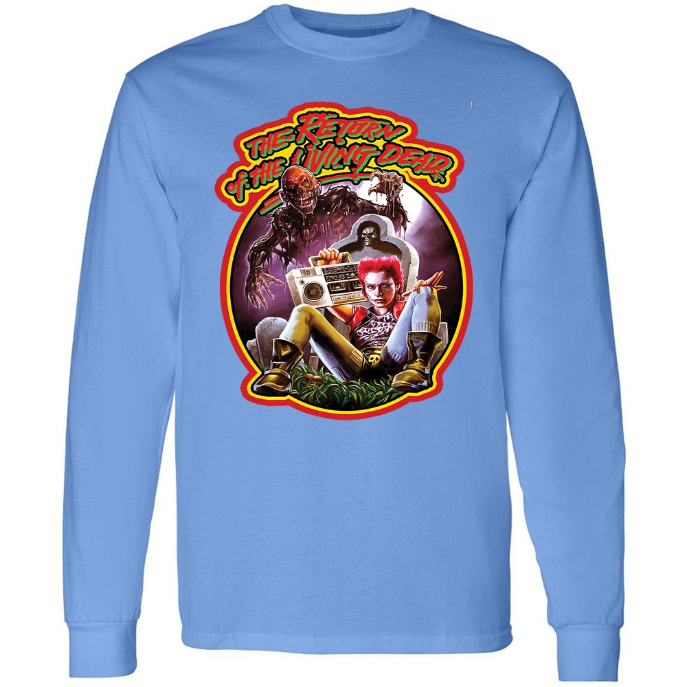 Long Sleeve T-Shirt - Q6SLMM2L - Carolina Blue - 2