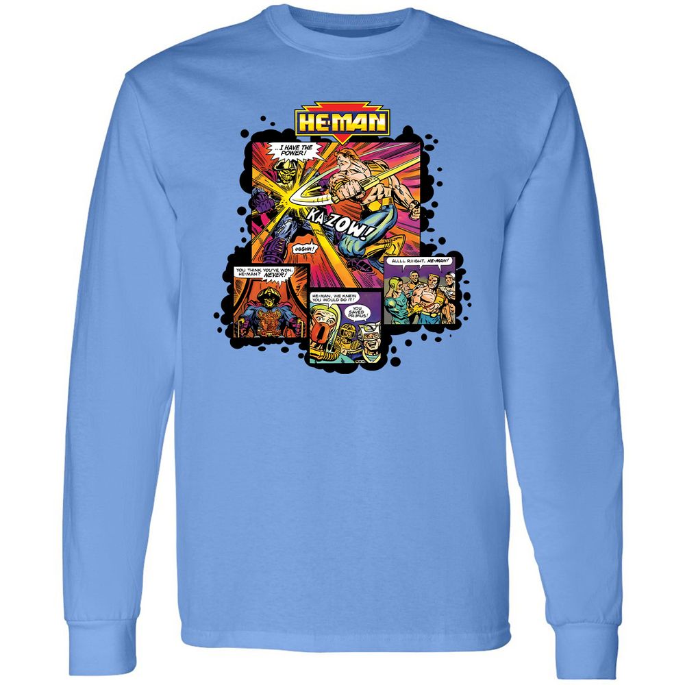 Long Sleeve T-Shirt - DFD9TYSR - Carolina Blue - 2