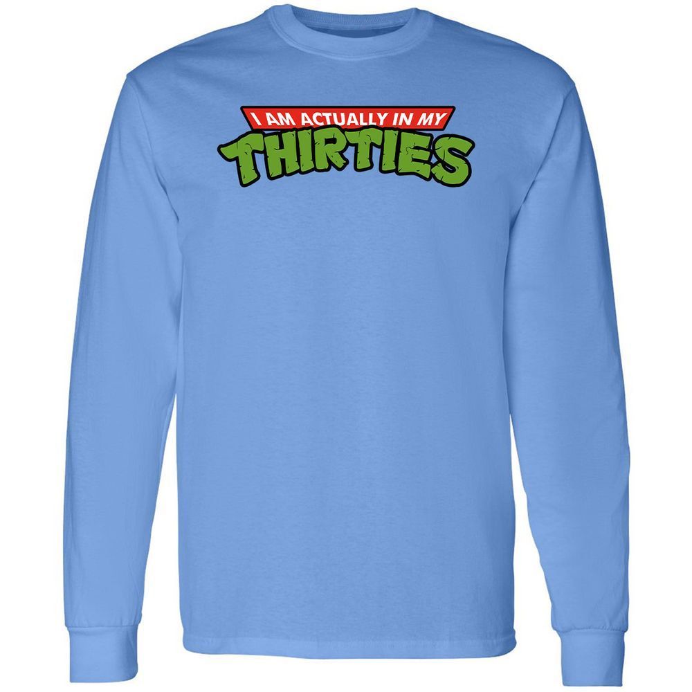 Long Sleeve T-Shirt - Y77K6K58 - Carolina Blue - 2