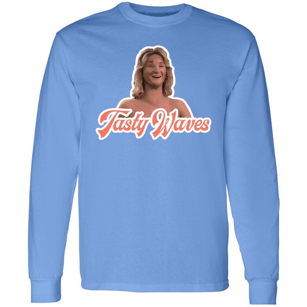 Long Sleeve T-Shirt - 645G7VNJ - Carolina Blue - 2