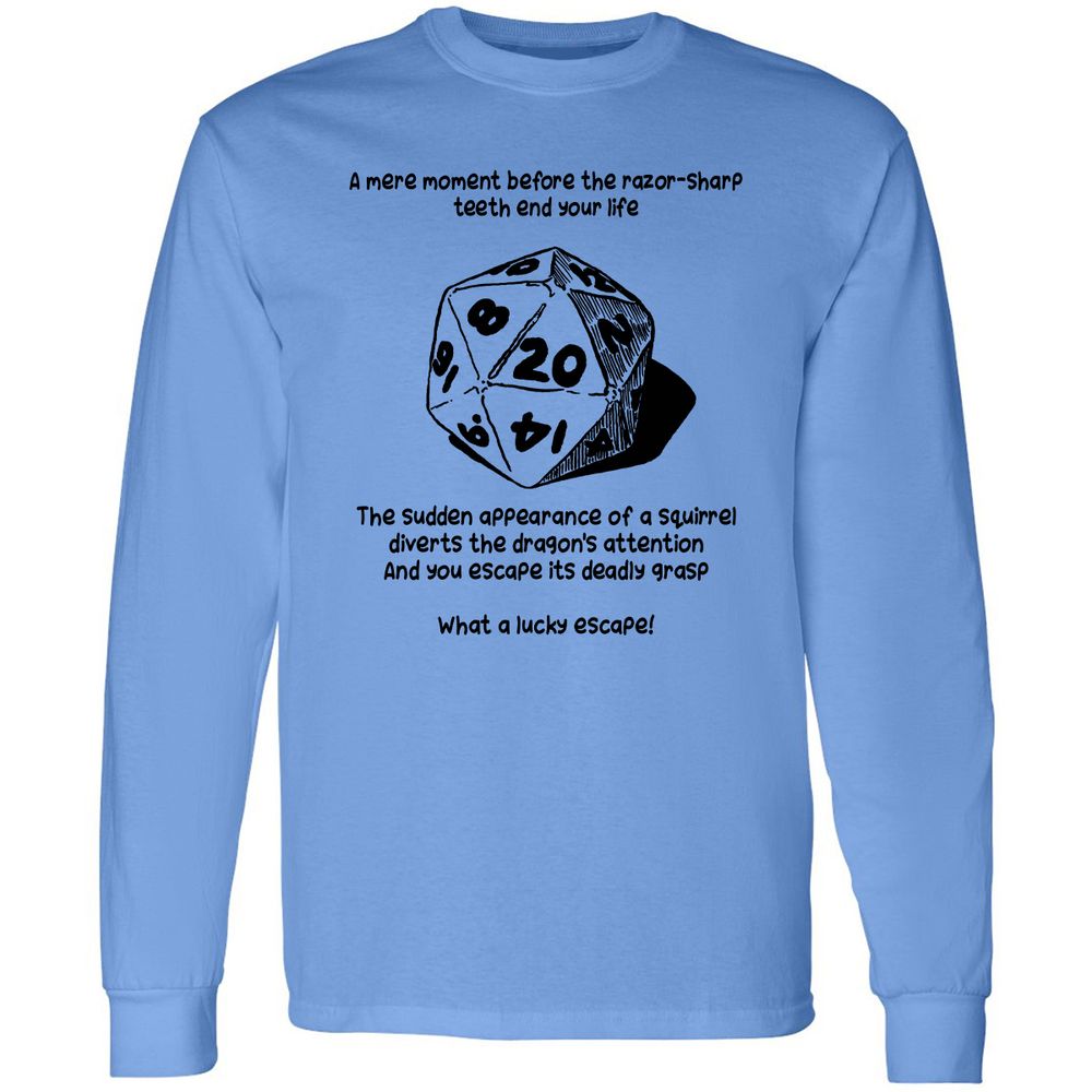Long Sleeve T-Shirt - LCLB7F64 - Carolina Blue - 2