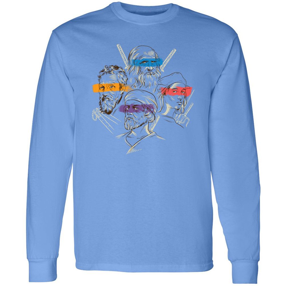 Long Sleeve T-Shirt - T7DP1T2L - Carolina Blue - 2