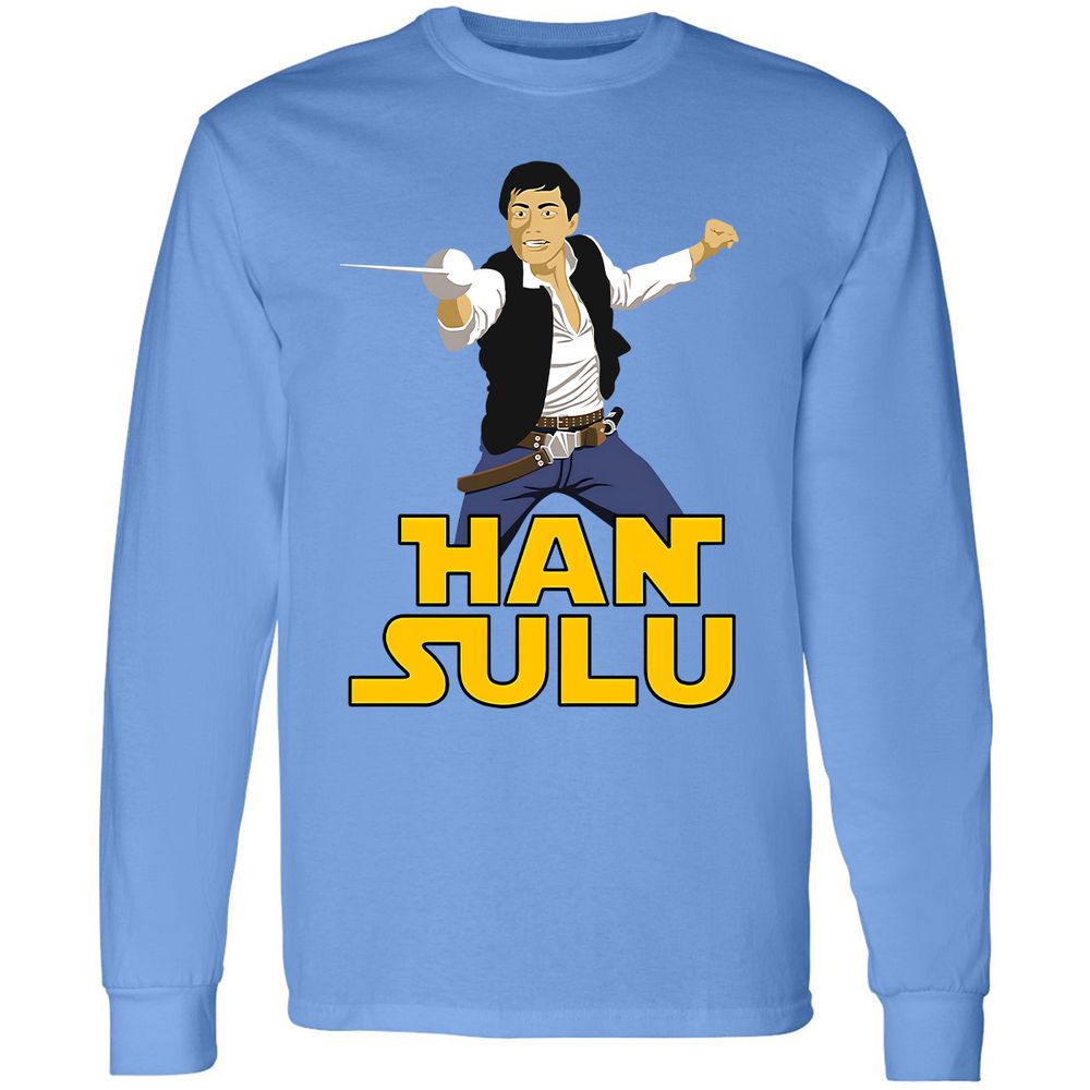 Long Sleeve T-Shirt - DHPG3BJY - Carolina Blue - 2