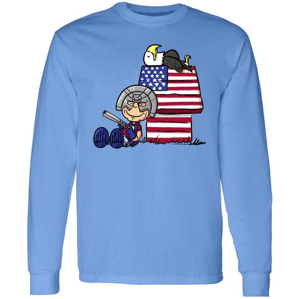 Long Sleeve T-Shirt - QGSTDN7A - Carolina Blue - 2