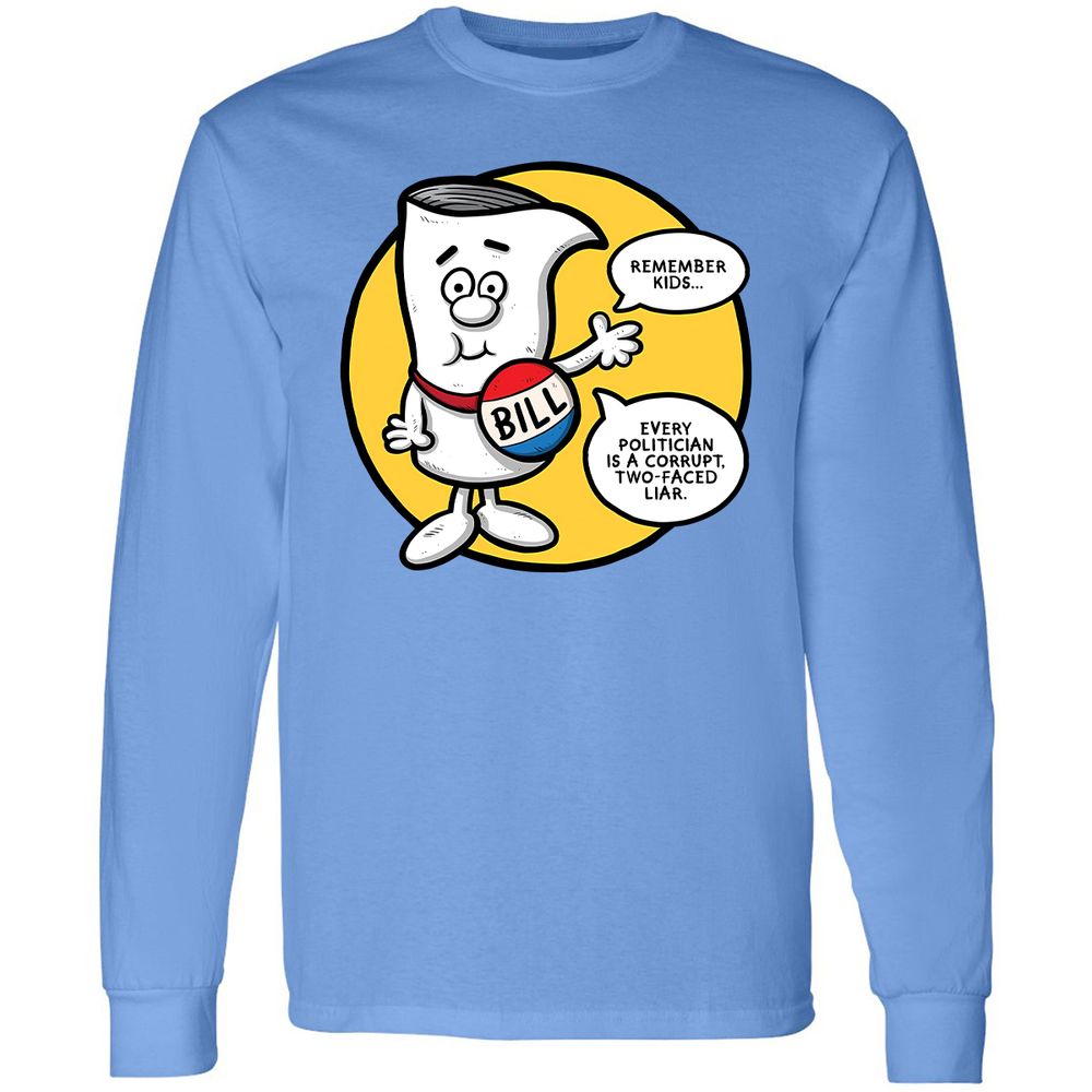 Long Sleeve T-Shirt - 89M5S9JN - Carolina Blue - 2