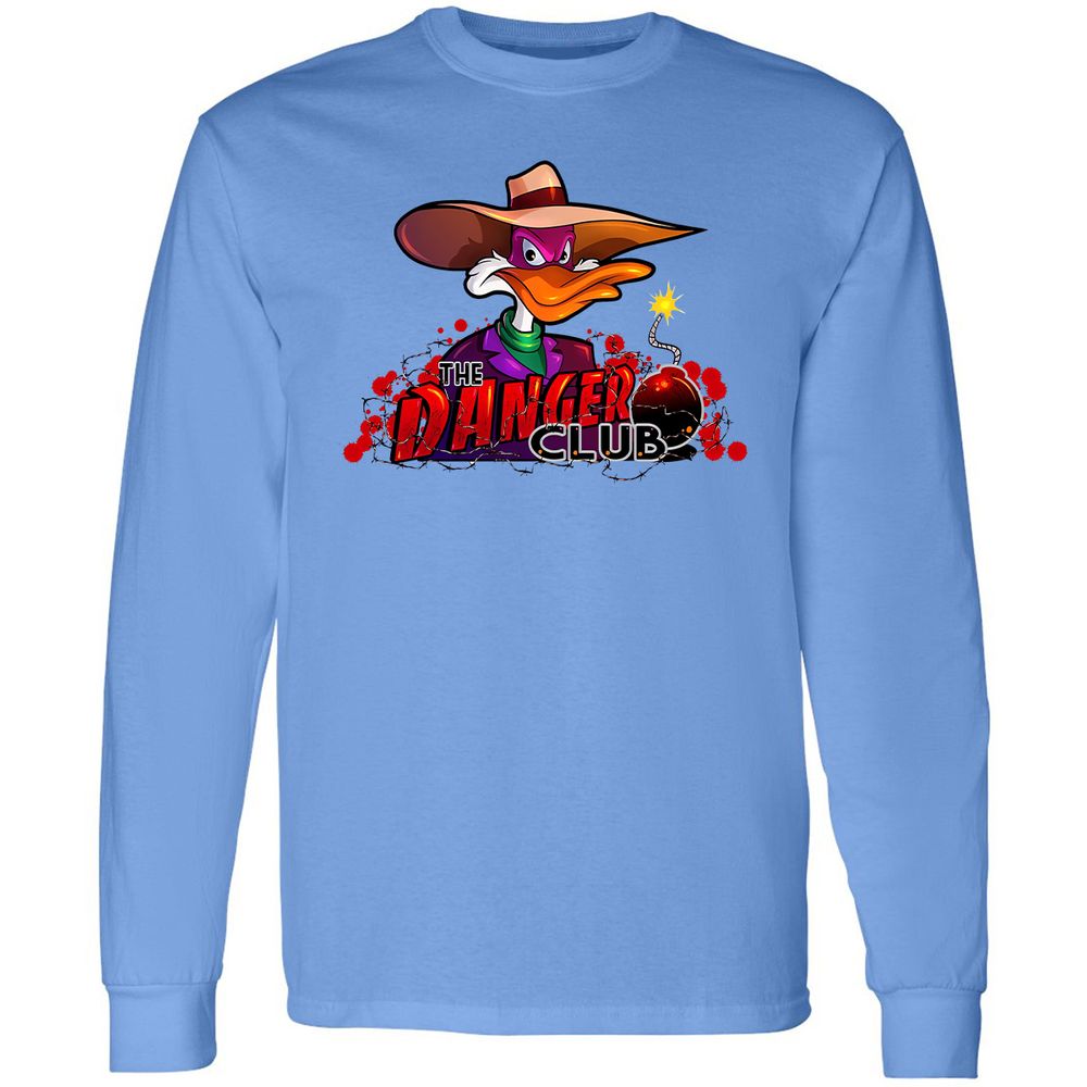 Long Sleeve T-Shirt - 9JGPN9TM - Carolina Blue - 2