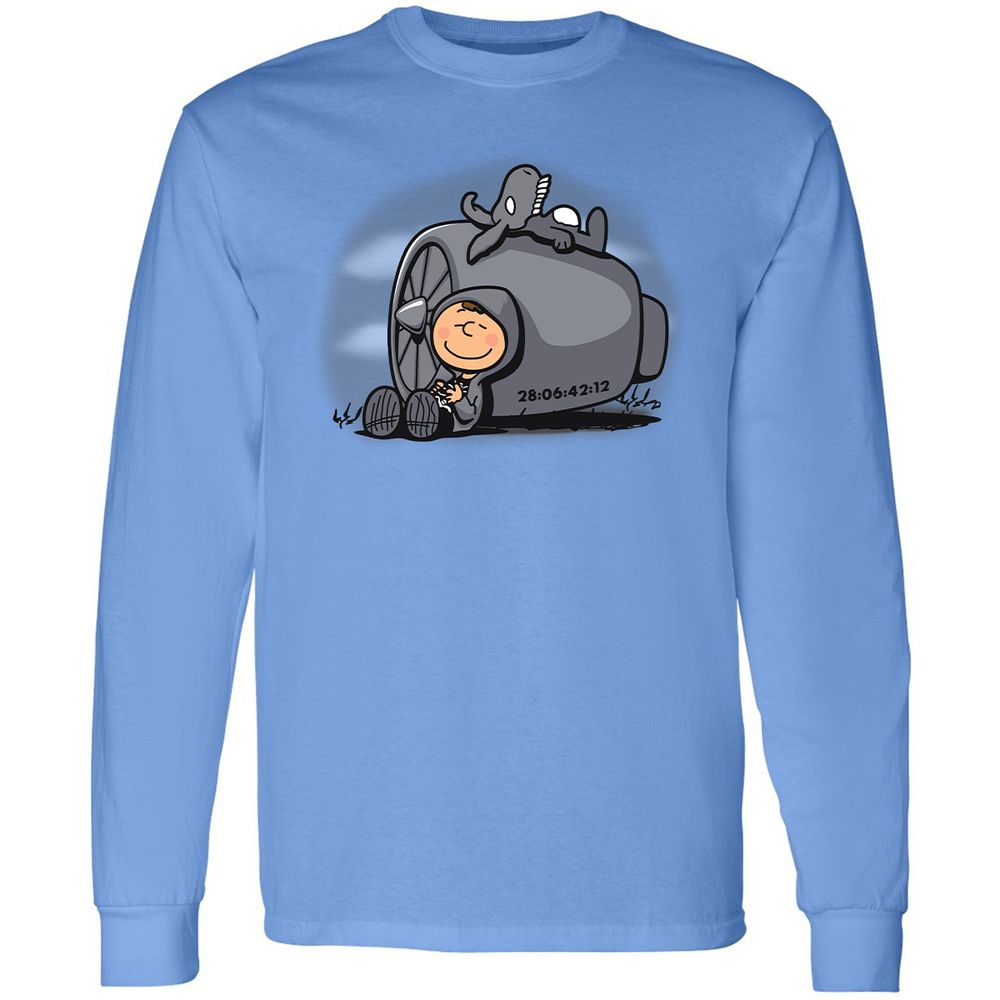 Long Sleeve T-Shirt - 87J4F2NM - Carolina Blue - 2