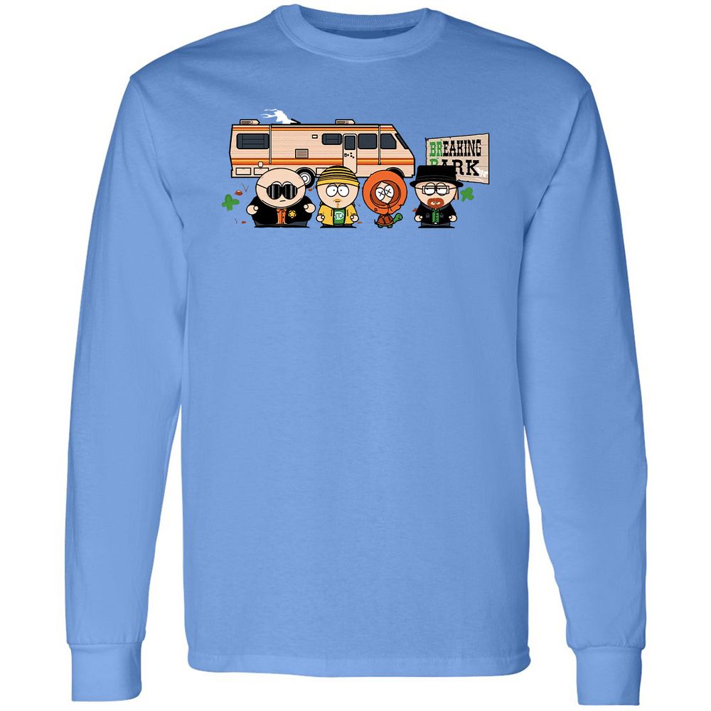 Long Sleeve T-Shirt - WY7GRULT - Carolina Blue - 2