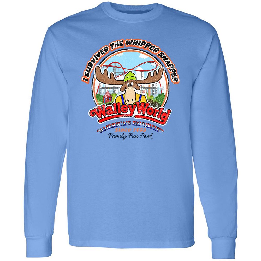 Long Sleeve T-Shirt - Q4EPV7E1 - Carolina Blue - 2