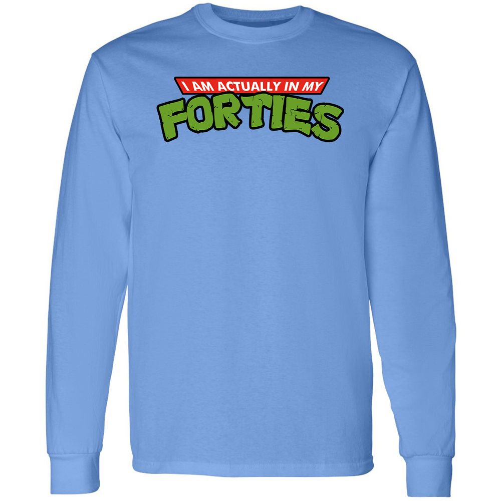 Long Sleeve T-Shirt - KTCX5ZYF - Carolina Blue - 2