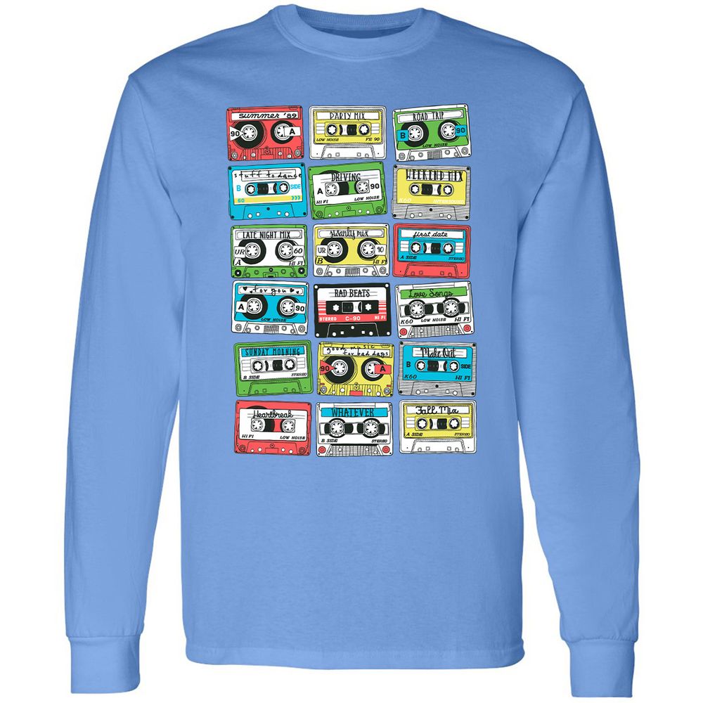 Long Sleeve T-Shirt - KTNQMPPV - Carolina Blue - 2