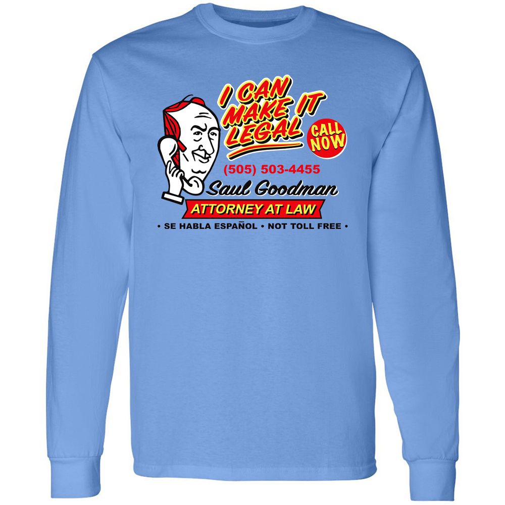 Long Sleeve T-Shirt - JFM2HEHJ - Carolina Blue - 2