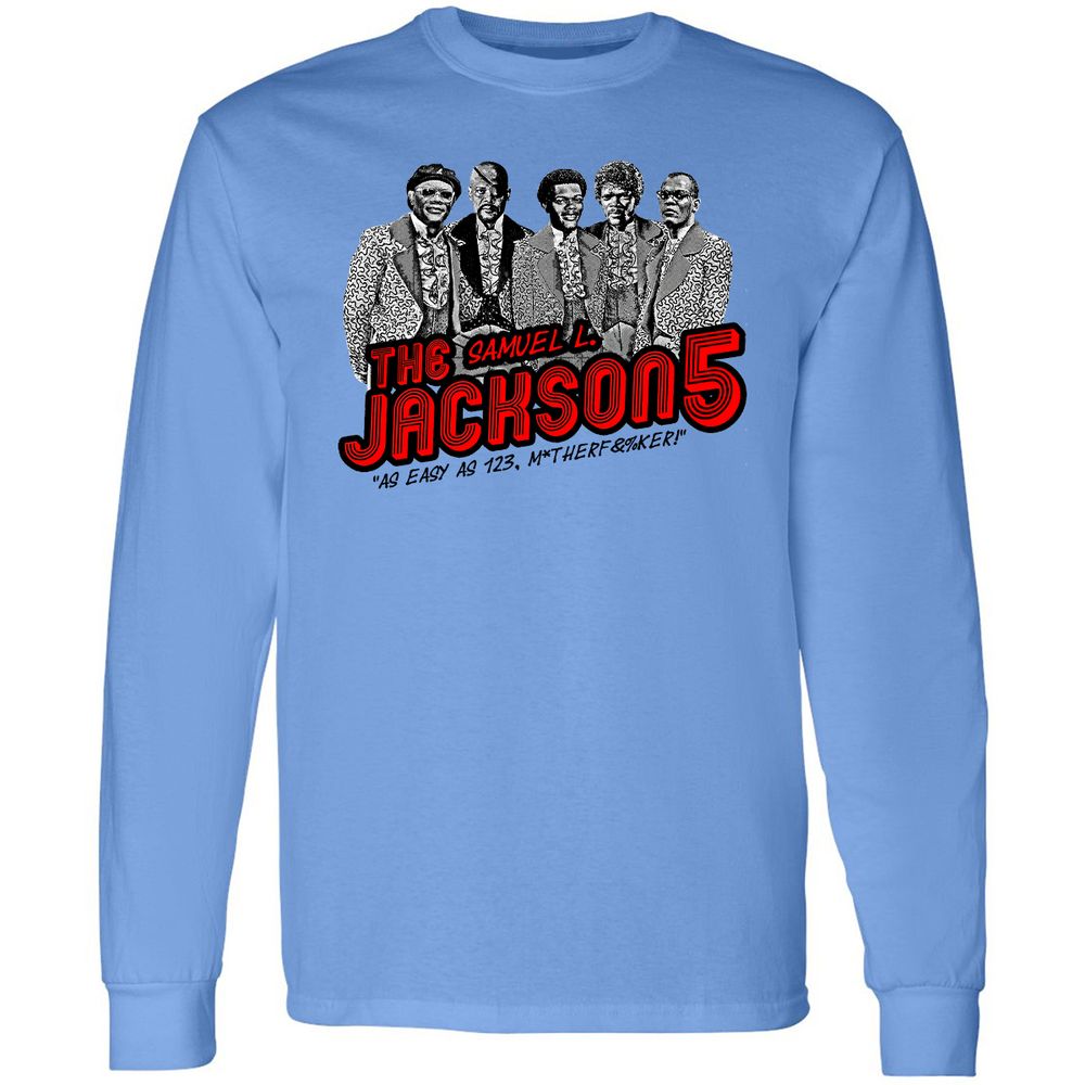 Long Sleeve T-Shirt - GXJSESKK - Carolina Blue - 2