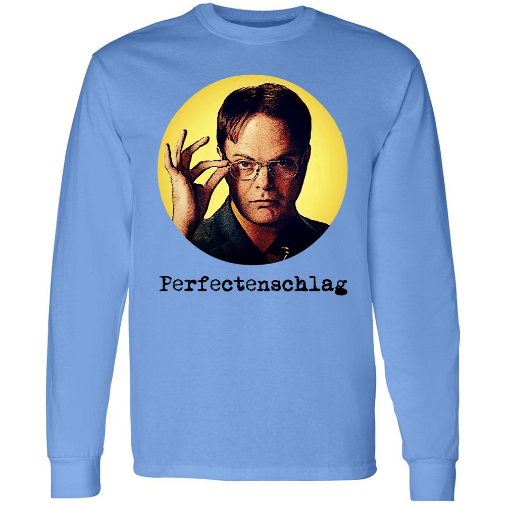 Long Sleeve T-Shirt - HX6BLYMS - Carolina Blue - 2