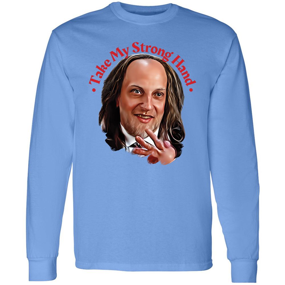 Long Sleeve T-Shirt - XZJGK9UT - Carolina Blue - 2