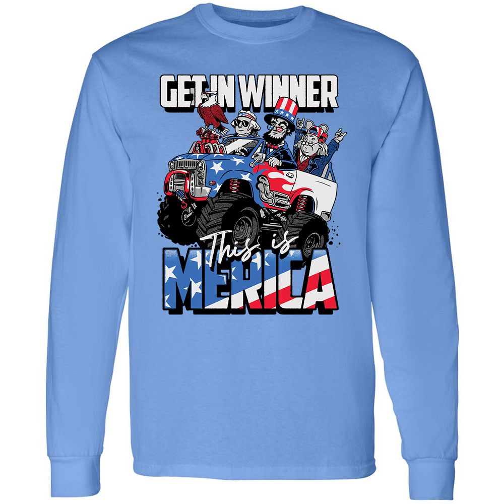 Long Sleeve T-Shirt - 1HUGY4HB - Carolina Blue - 2