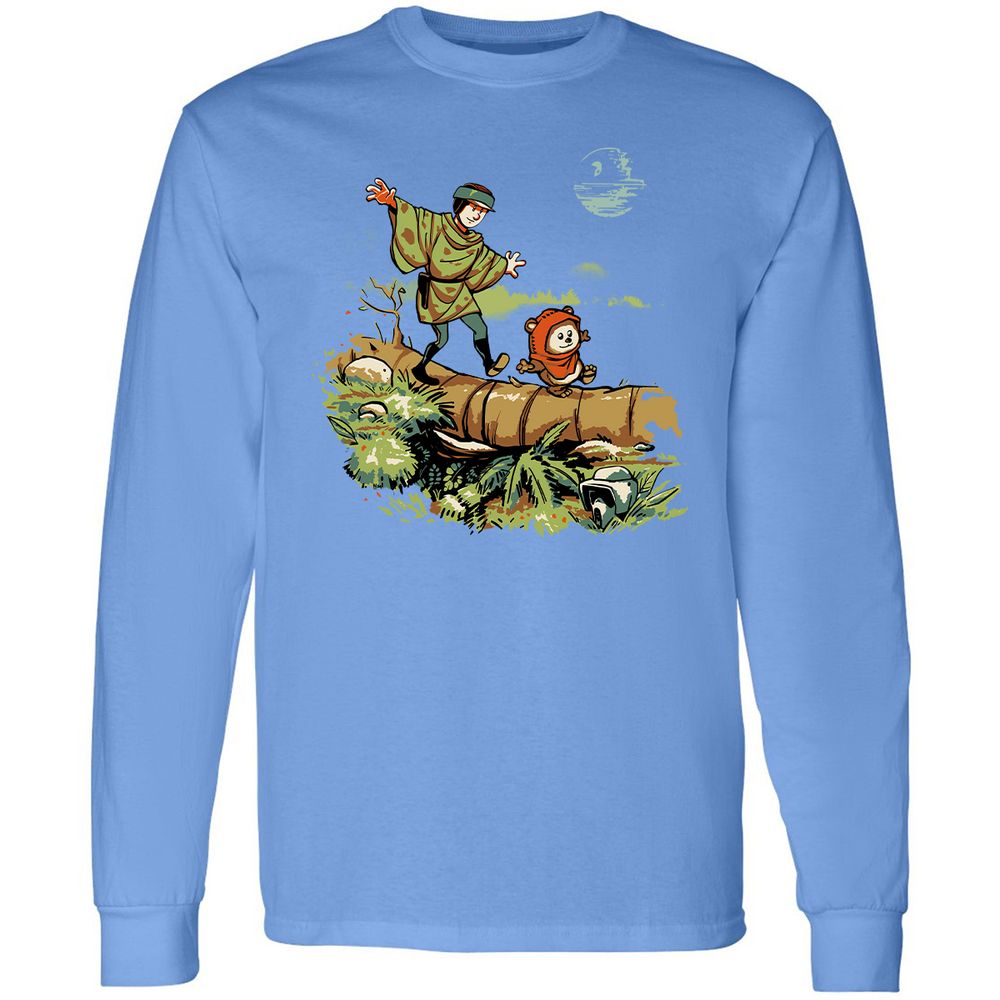 Long Sleeve T-Shirt - P4KFTRH5 - Carolina Blue - 2