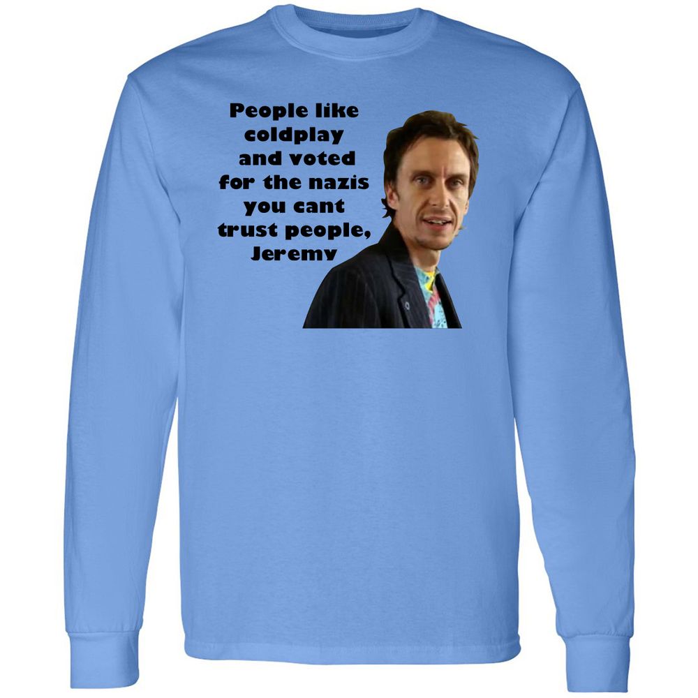 Long Sleeve T-Shirt - YFYB4DAB - Carolina Blue - 2