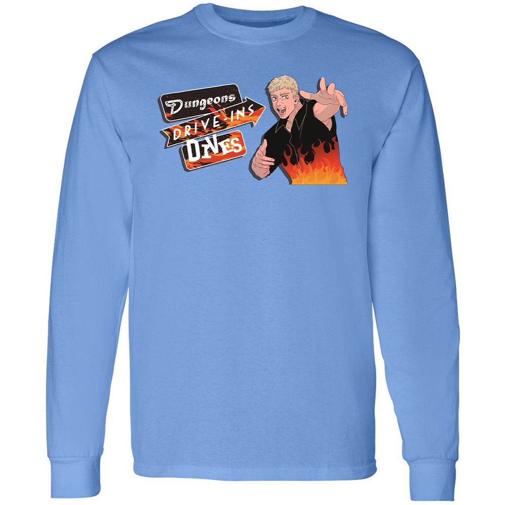 Long Sleeve T-Shirt - 1RGM6N2Y - Carolina Blue - 2