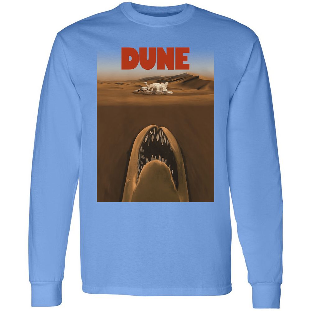 Long Sleeve T-Shirt - TAQF3TS7 - Carolina Blue - 2