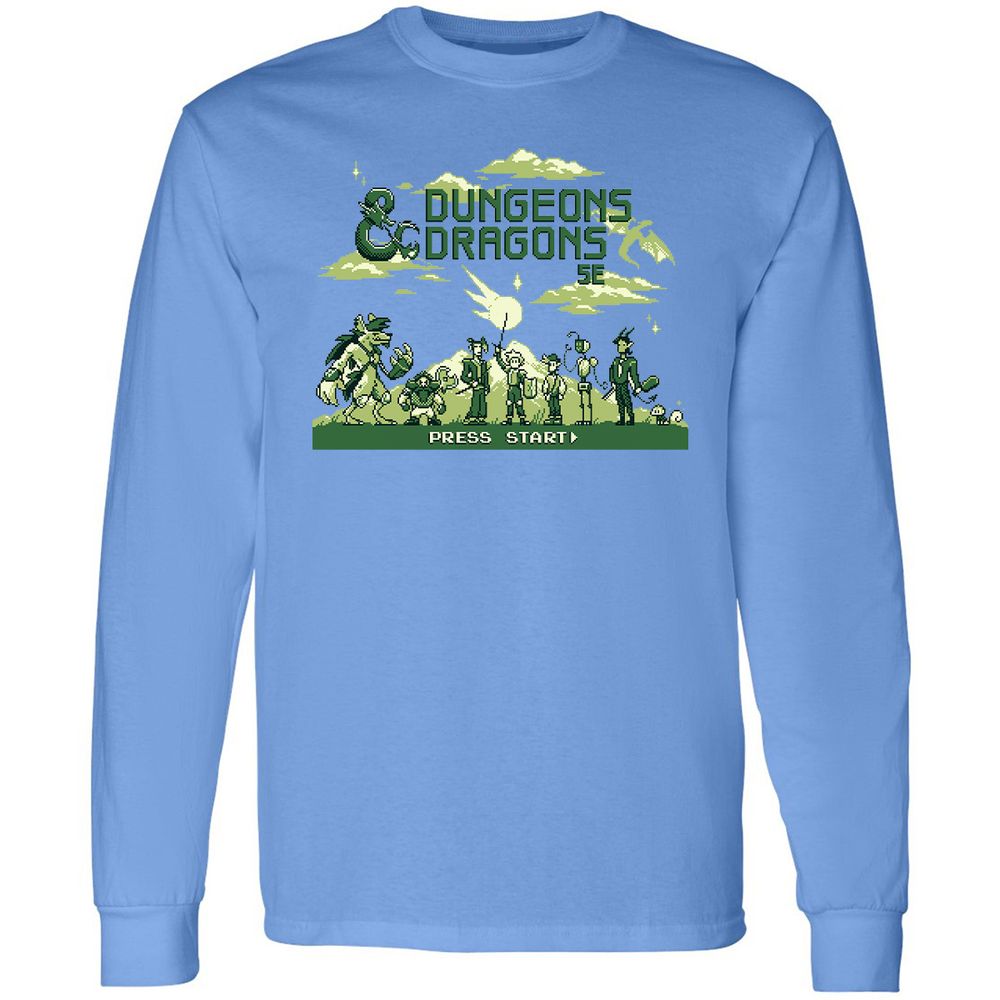 Long Sleeve T-Shirt - 6A7GSUSG - Carolina Blue - 2