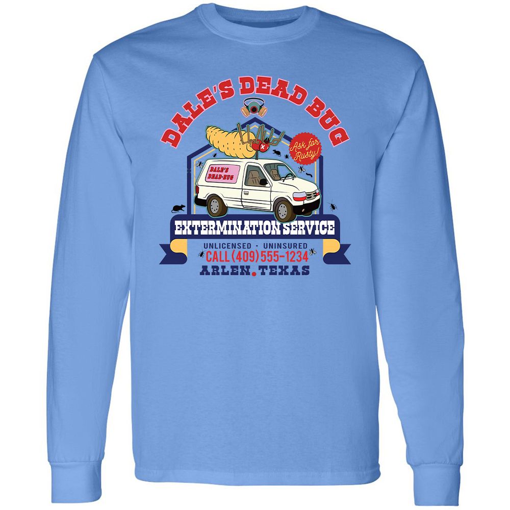 Long Sleeve T-Shirt - 8XZZVUHU - Carolina Blue - 2
