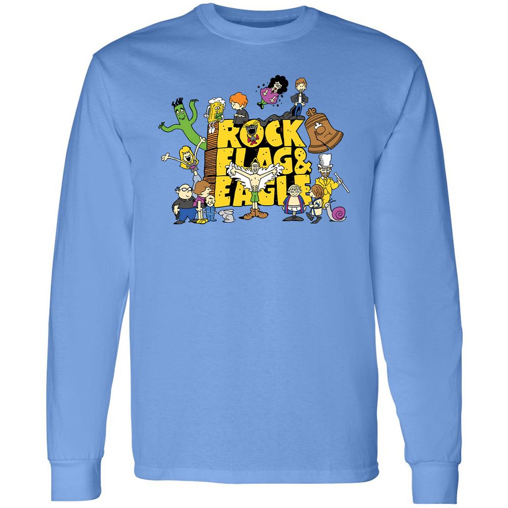 Long Sleeve T-Shirt - K9ANK3RR - Carolina Blue - 2