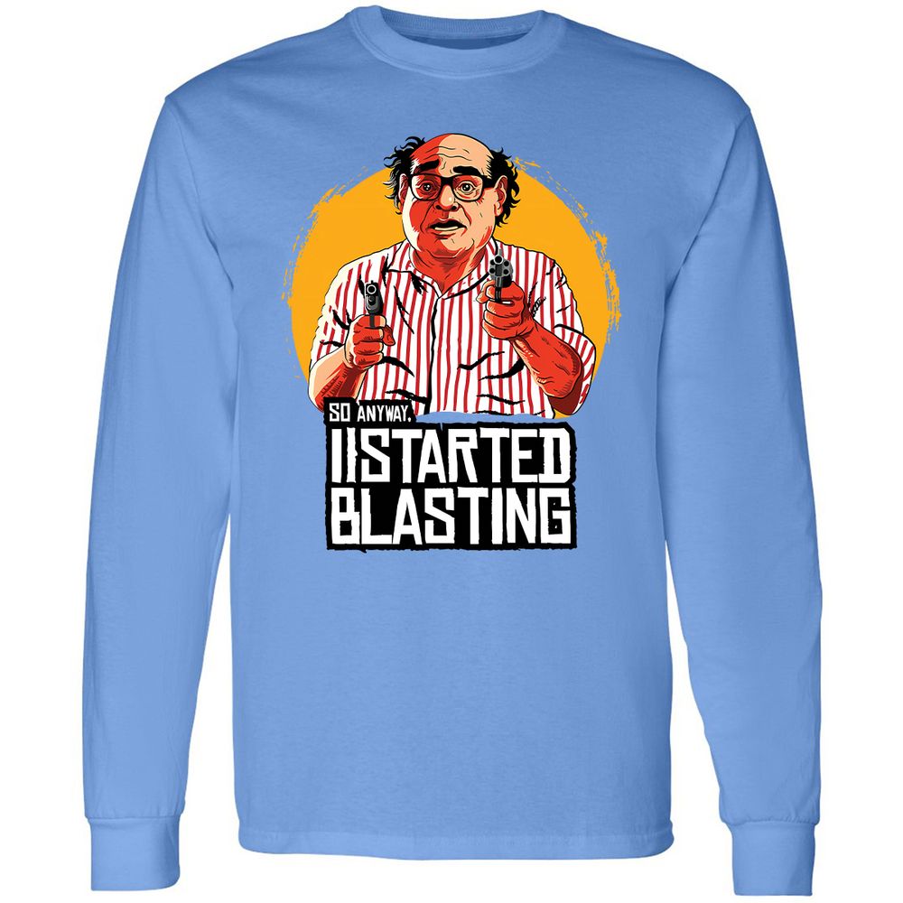 Long Sleeve T-Shirt - D3Y4KWHA - Carolina Blue - 2