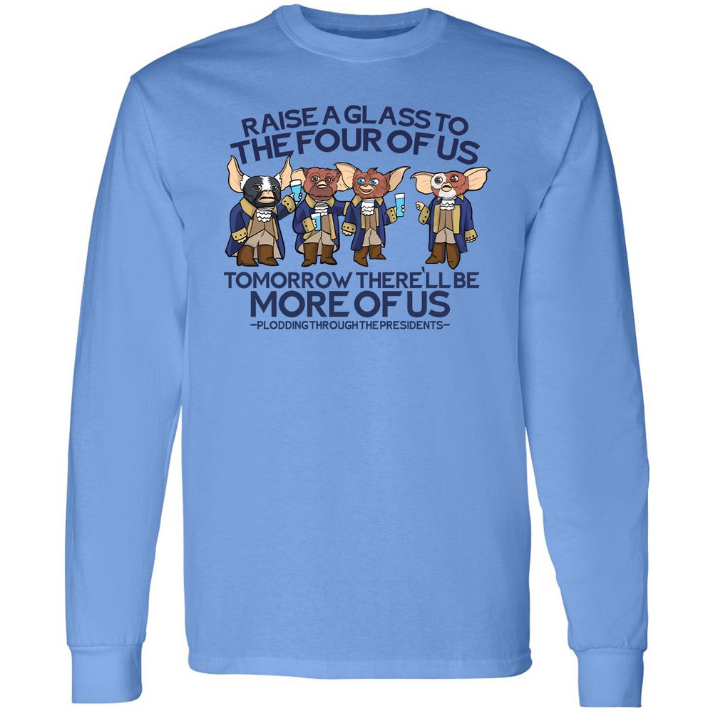 Long Sleeve T-Shirt - R7AQMU9W - Carolina Blue - 2