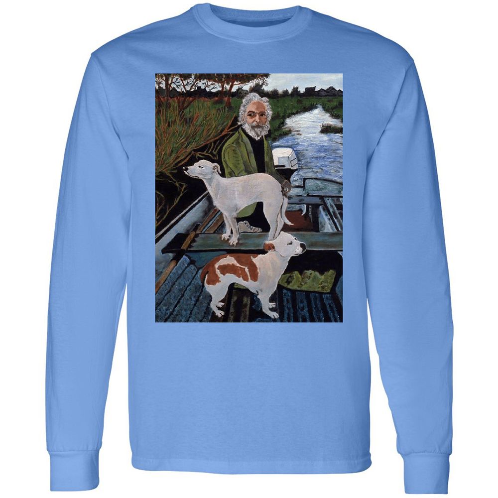 Long Sleeve T-Shirt - YDHHS7RL - Carolina Blue - 2